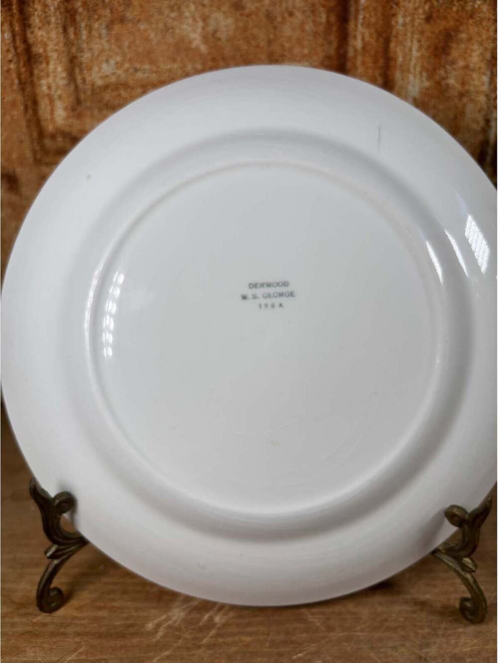 W.S. George Bluebird Plate - Picture 2 of 4